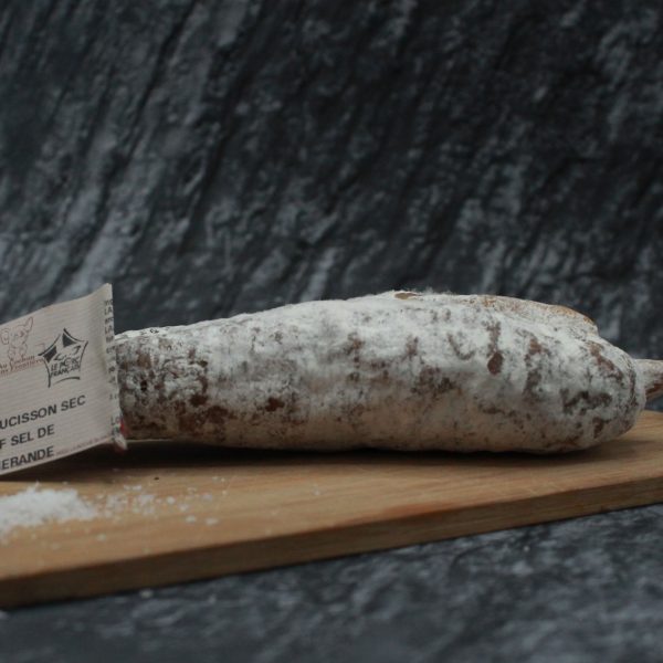 Saucisson pur porc - Nature au sel de Guérande