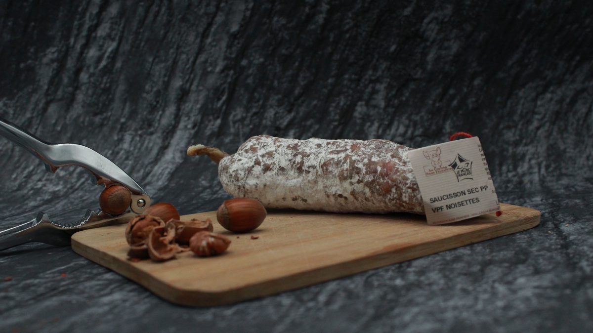 Saucisson aux noisettes - 200gr