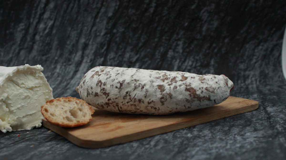 Saucisson au fromage de chèvre - 200gr