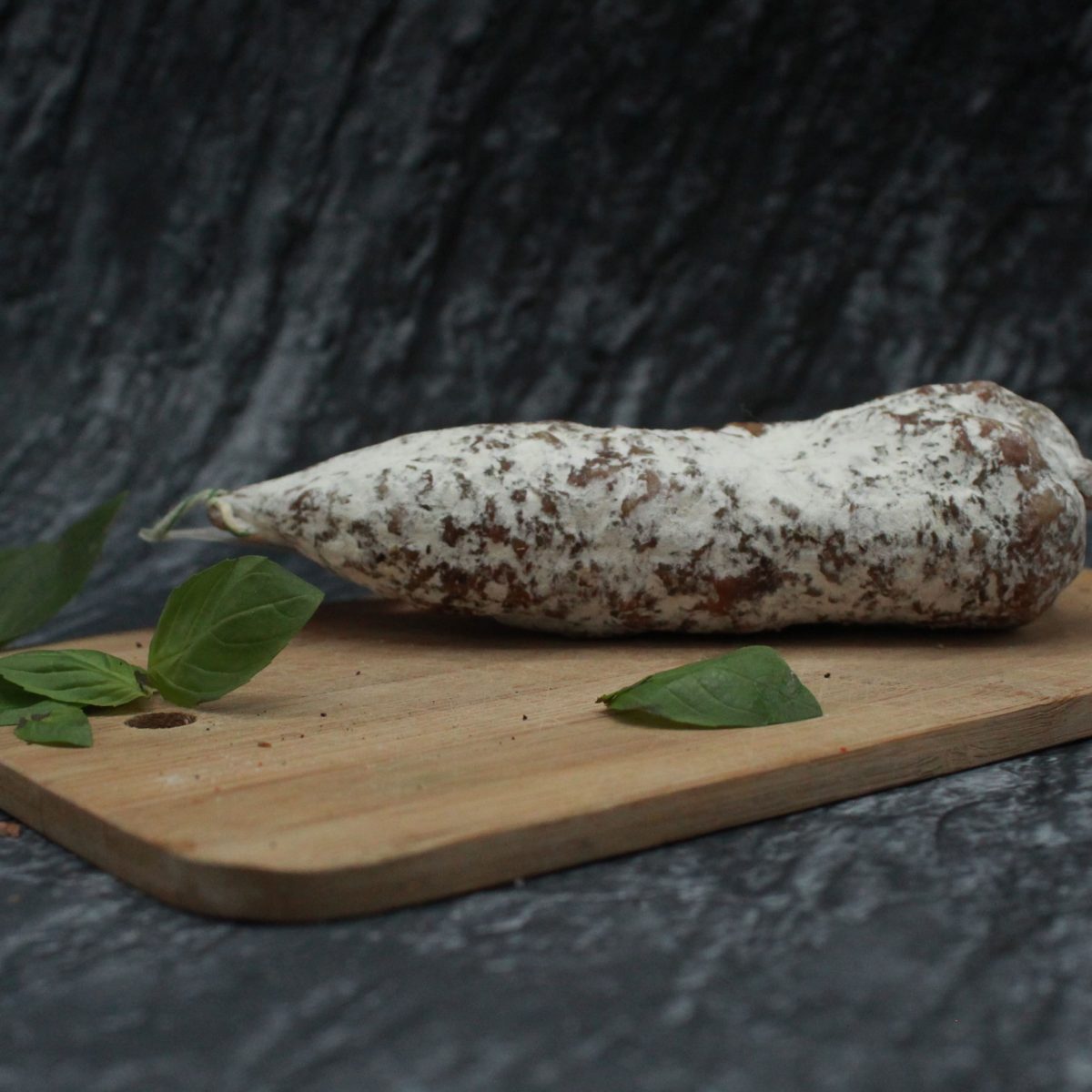 Saucisson pur porc - Basilic - 200gr