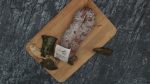 Saucisson pur porc - Fumé au bois de hêtre - 200gr - vue du haut