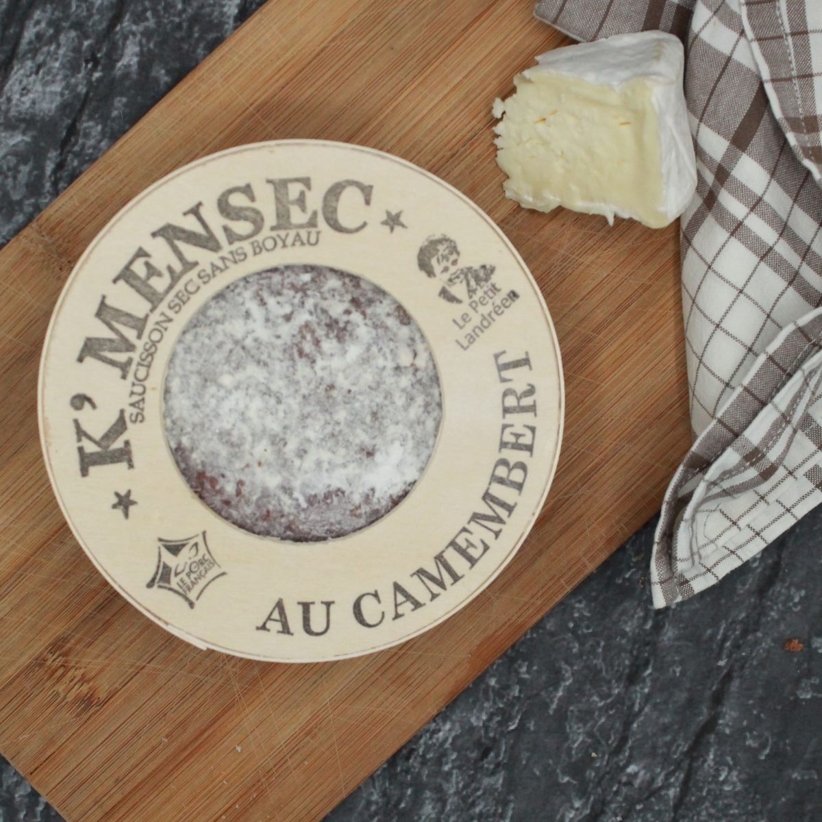 “K” mensec - Pavé au Camembert - vue du haut