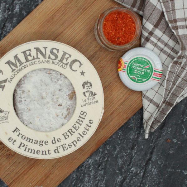 “K” mensec - Pavé au fromage Brebis et Piment d'Espelette - vue du haut