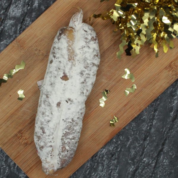 Saucisson au Foie Gras - 180gr - vue du haut