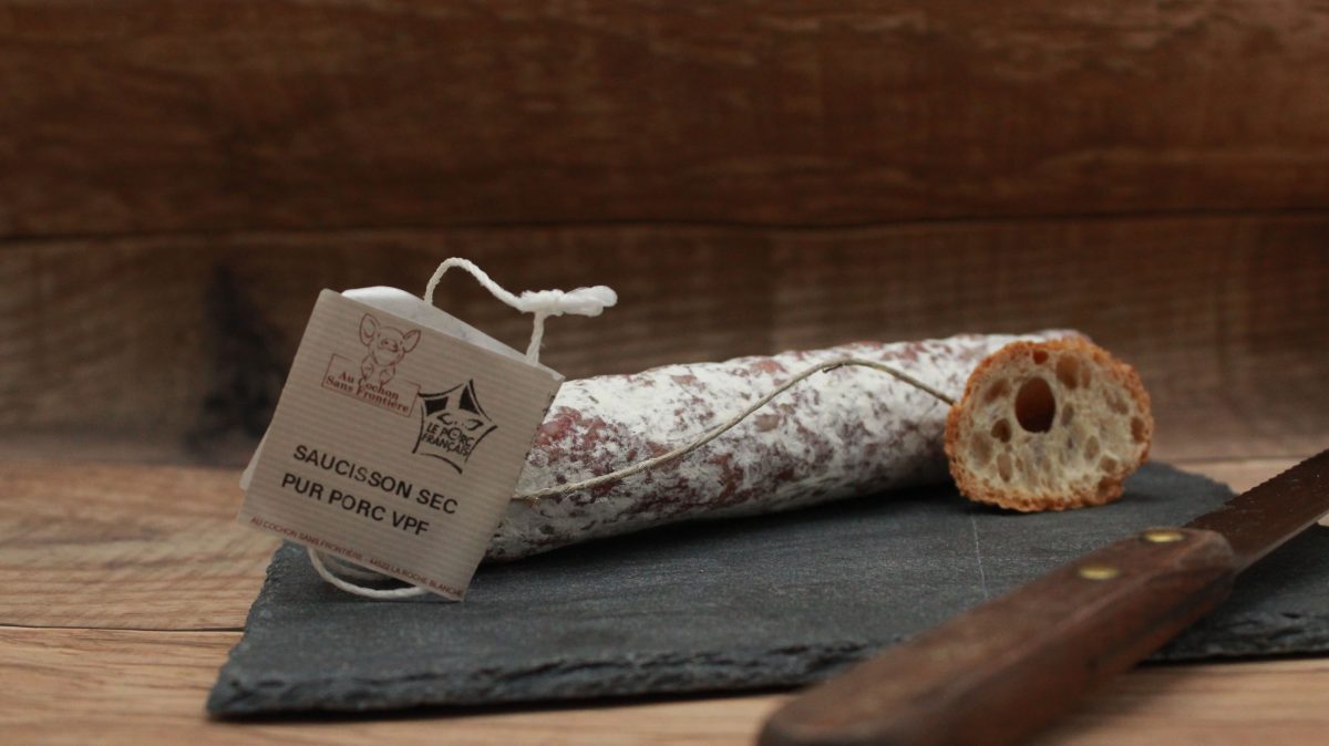 Saucisson pur porc - Nature - 150gr