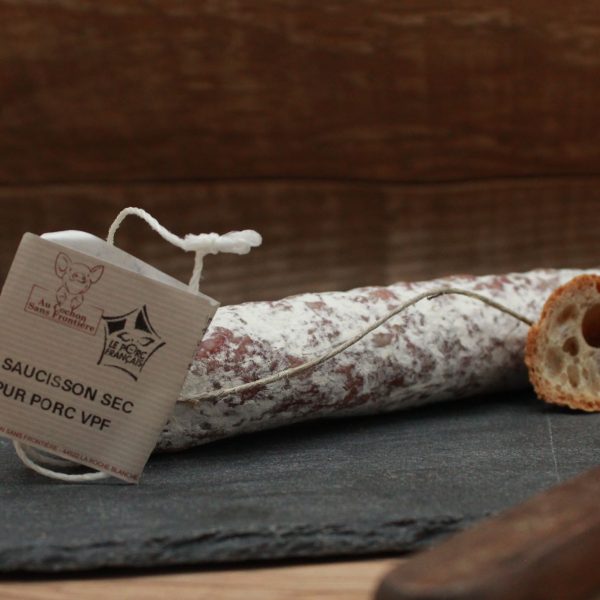 Saucisson pur porc - Nature - 150gr