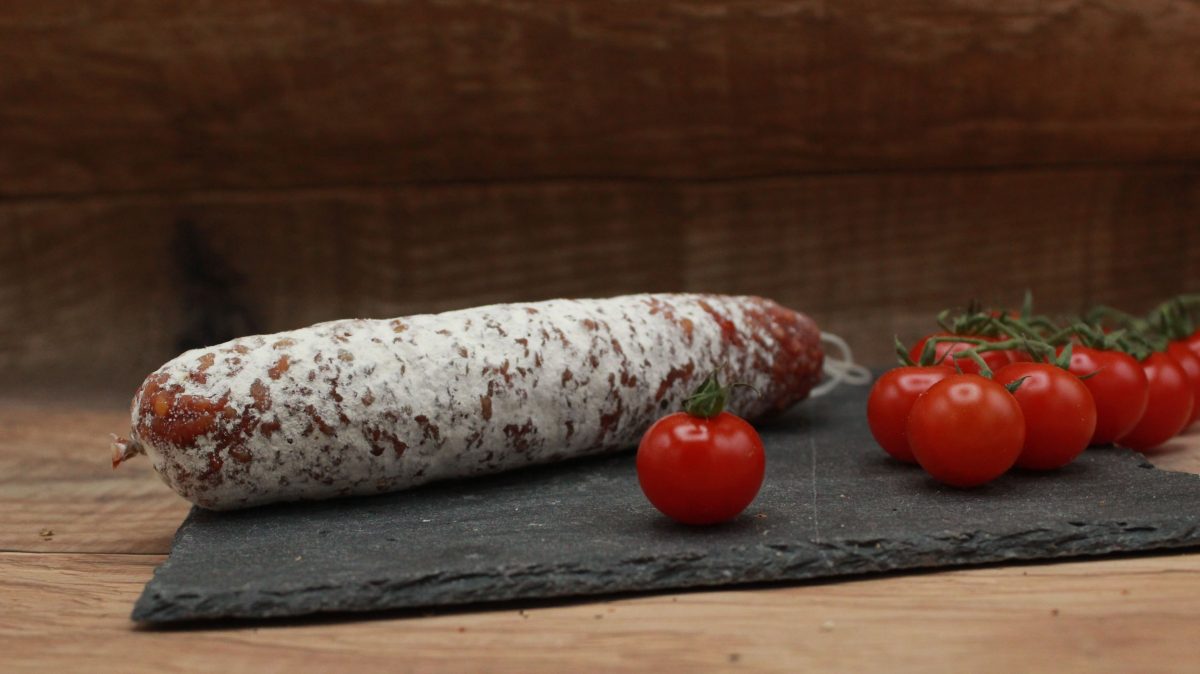 Saucisson pur porc - à la Tomate - 150gr