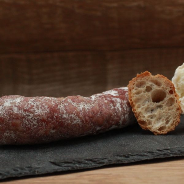 Saucisson pur porc - au Chèvre - 150gr