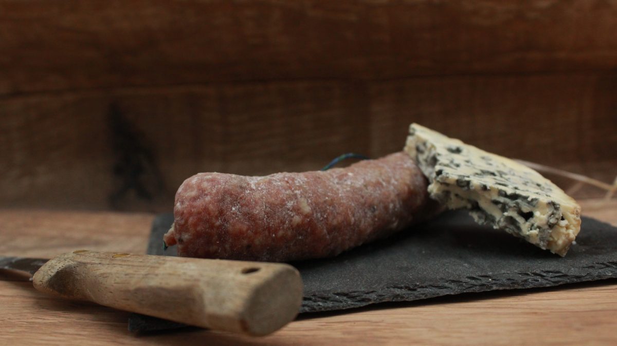 Saucisson pur porc - au Bleu - 150gr