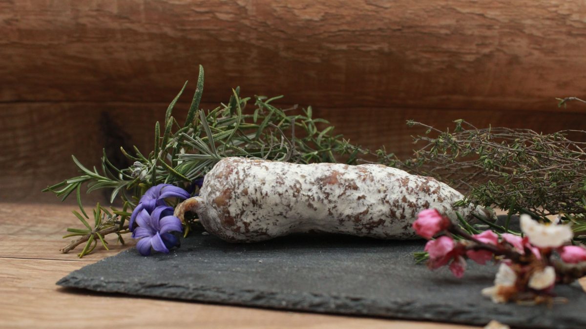 Saucisson pur porc VPF BIO - 200gr