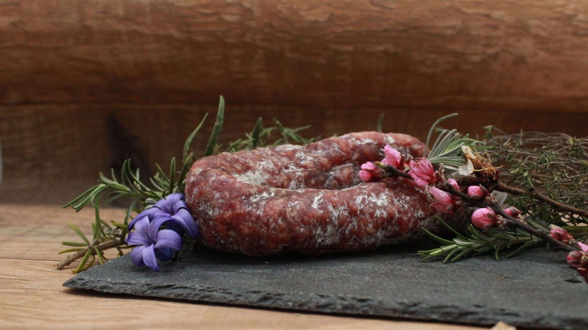 Saucisse sèche pur porc VPF BIO