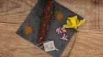 Saucisson pur porc - Antillais - 150gr - vue du haut